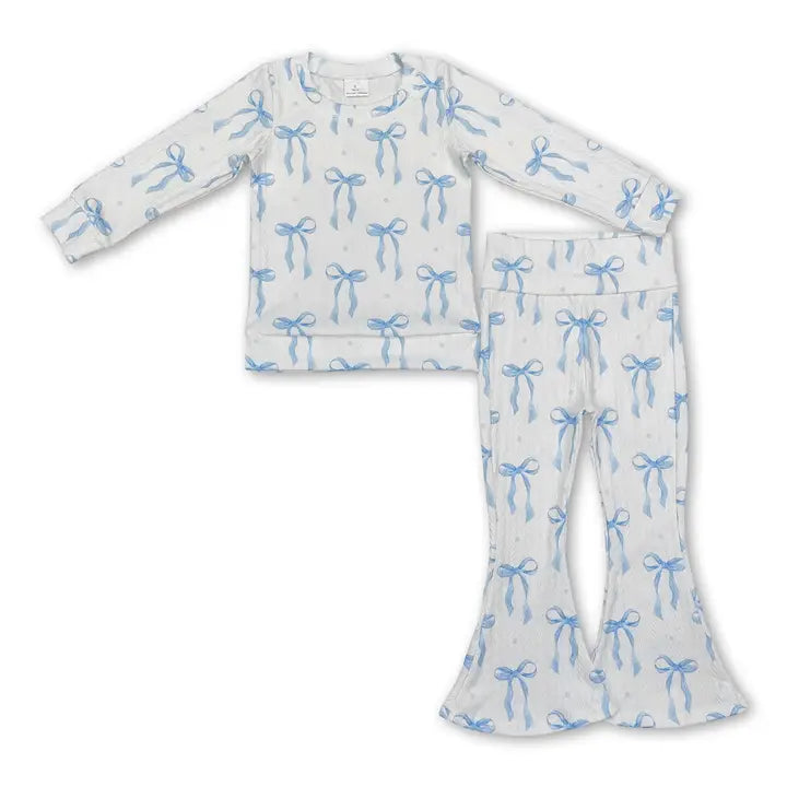 Blue Bow Set