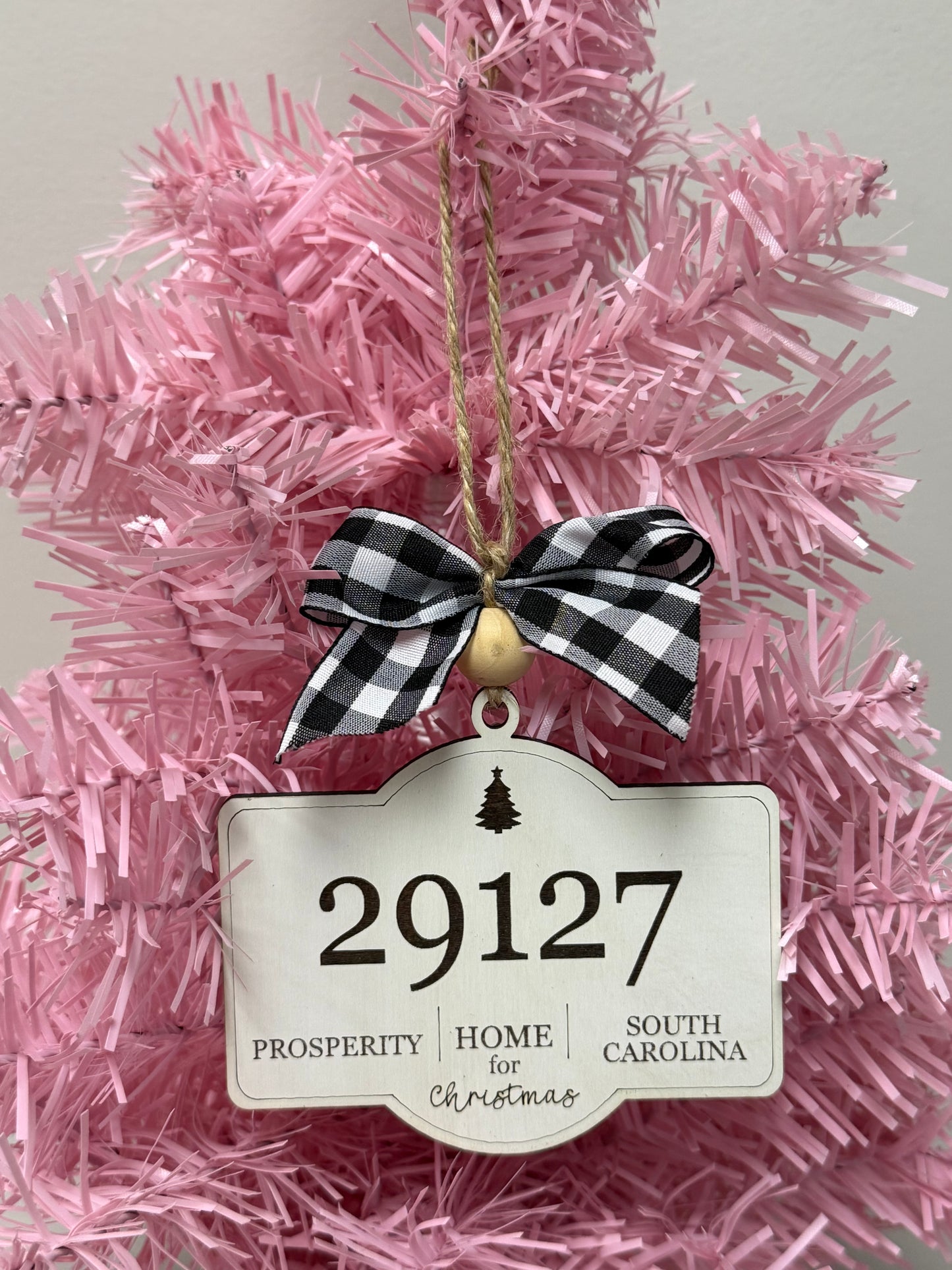 Zip Code Ornament Prosperity 29127
