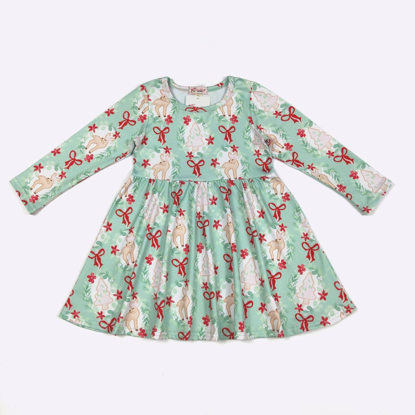 Magical Reindeer Girls Dress