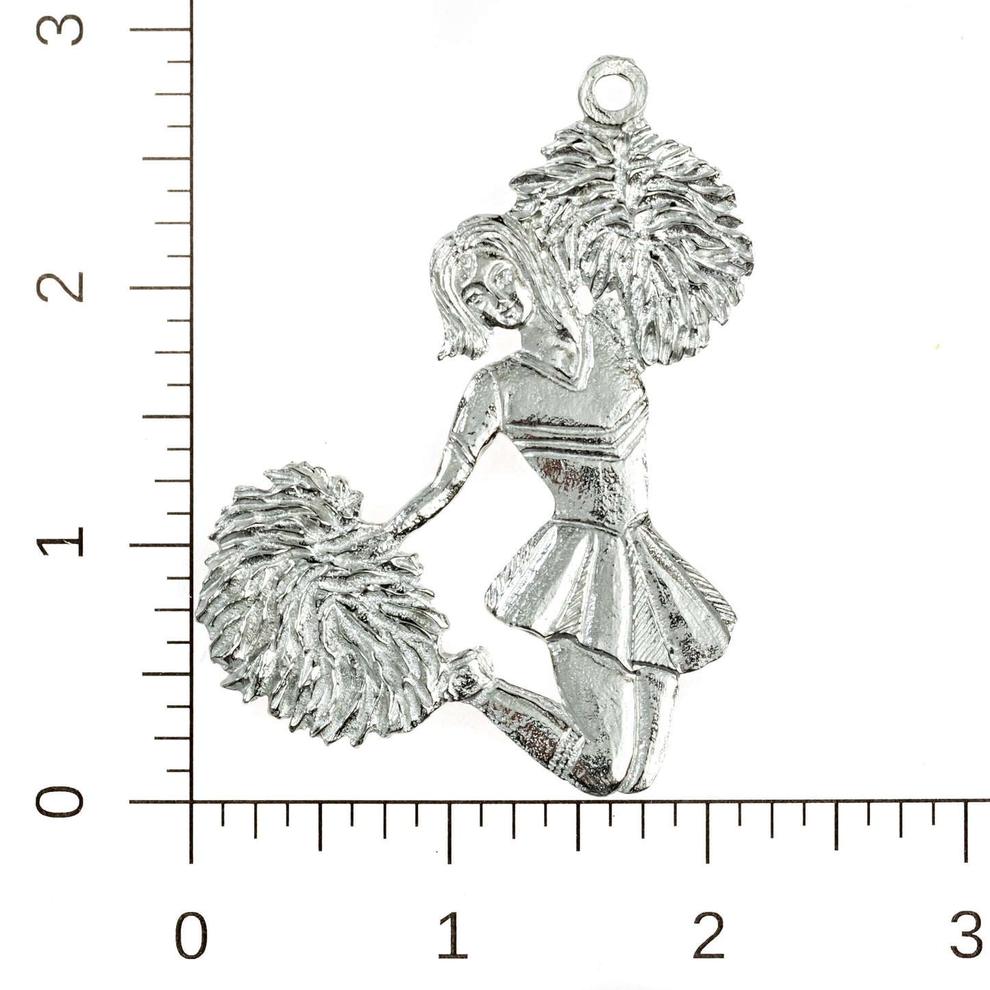 Handmade Athlete Christmas Ornament - Cheerleader Jumping