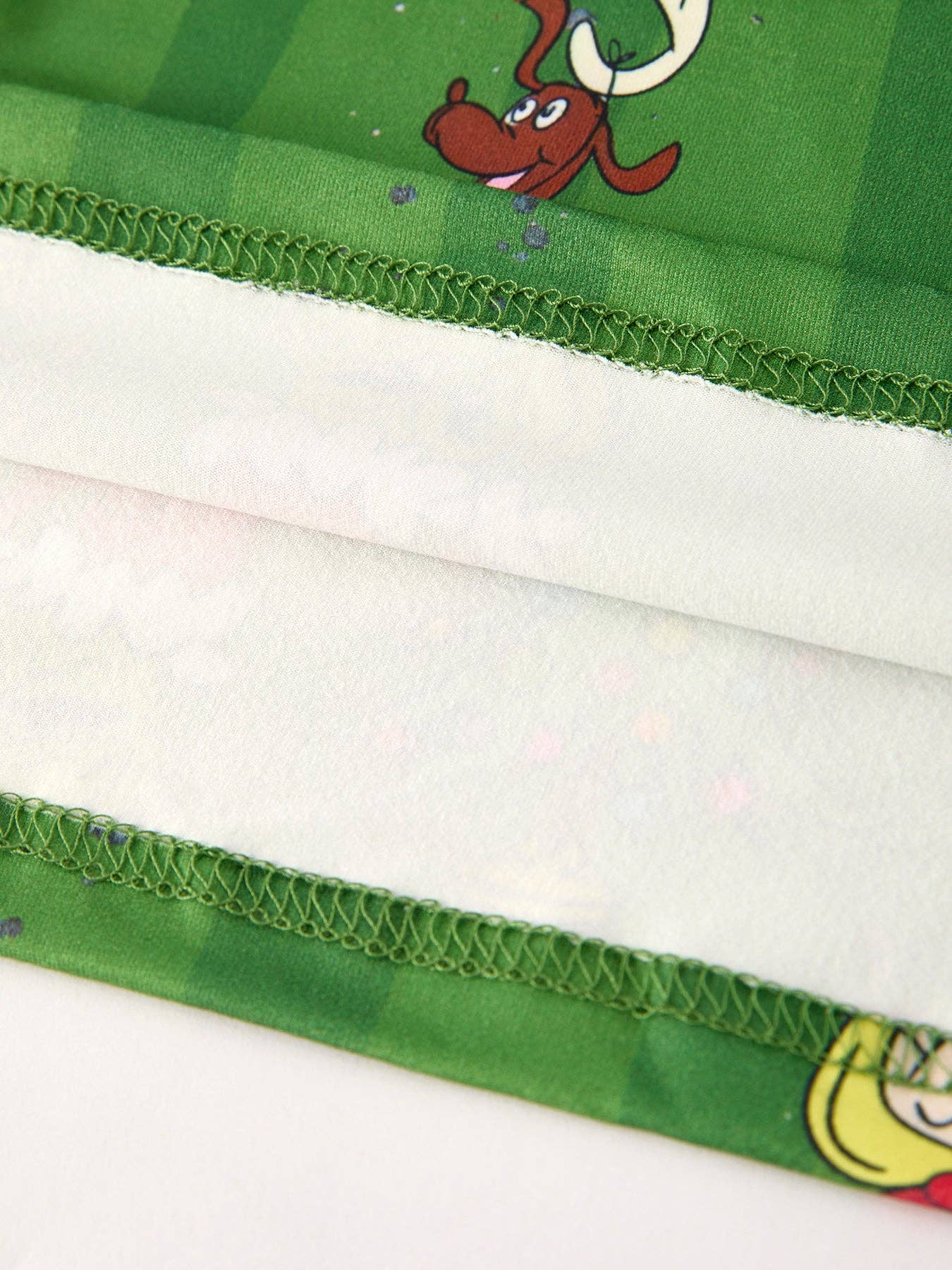 Holiday Elf and Christmas Tree Pattern Girls Dress