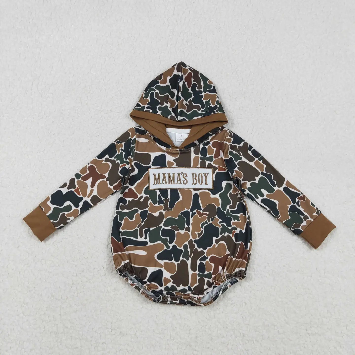 Camo Bubble Embroidered