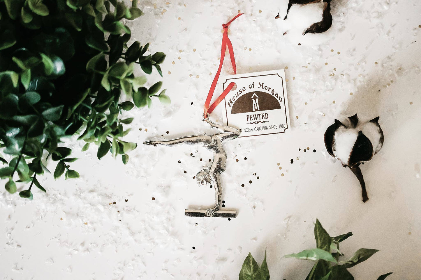 Handmade Sports Athlete Christmas Ornament - Gymnast