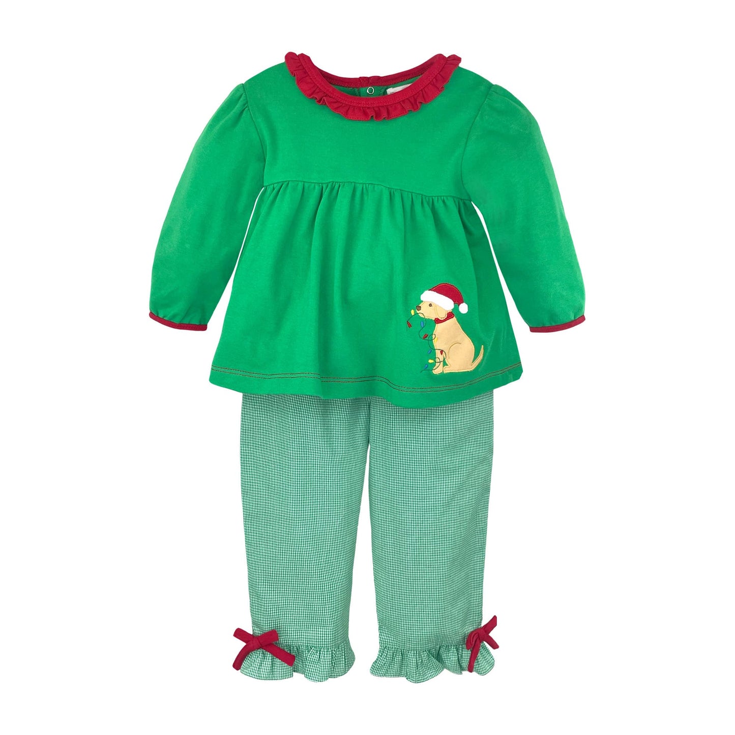 Christmas Dog Top & Pant Set