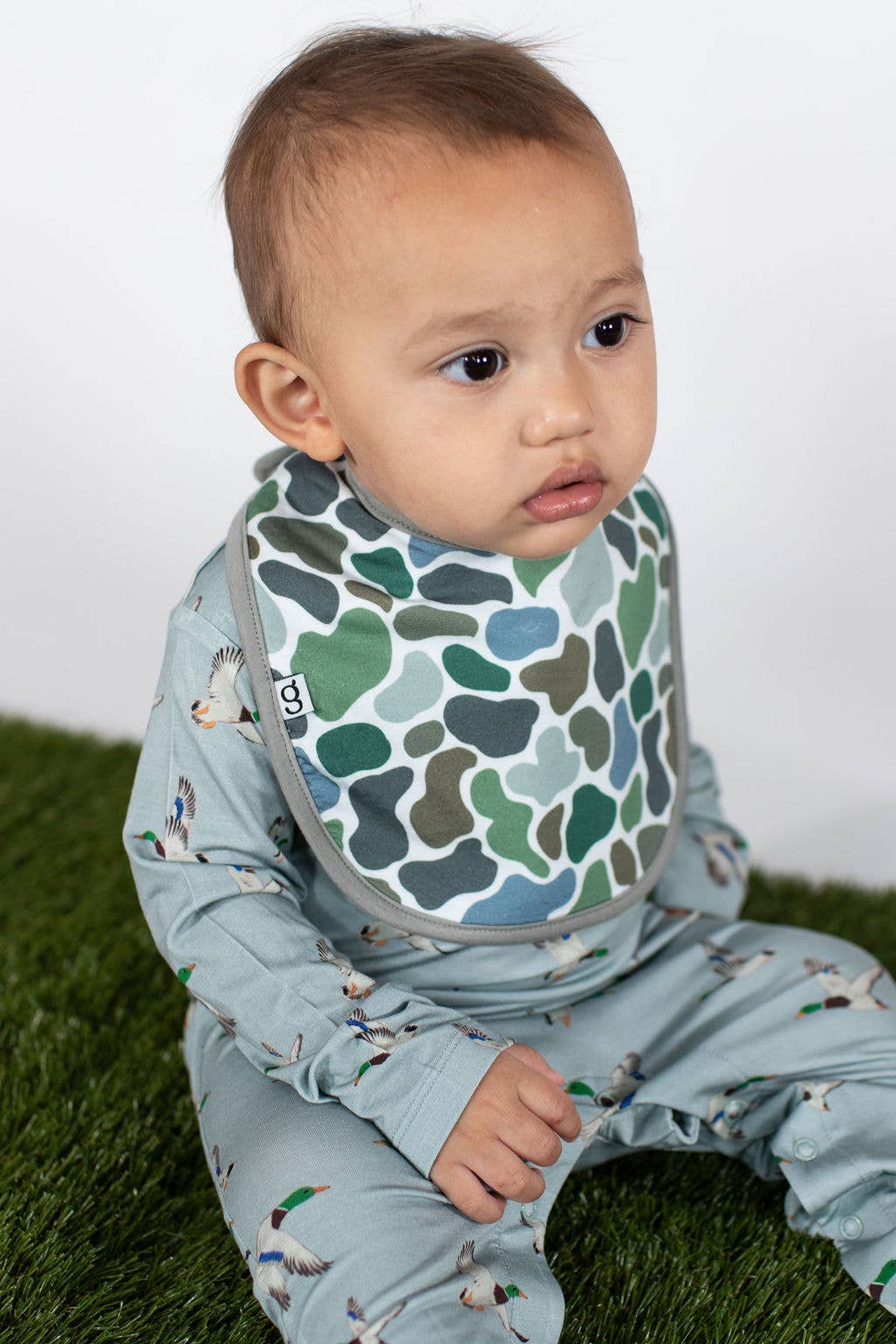 Mallards / Ducks - Long Sleeve Polo Romper