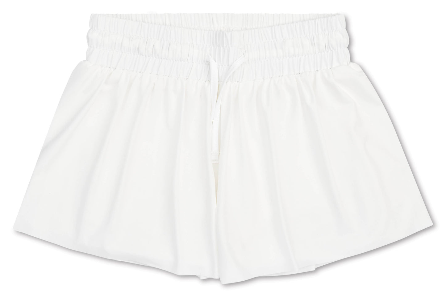 WHITE BUTTERFLY SHORTS (SMALL (6-8))