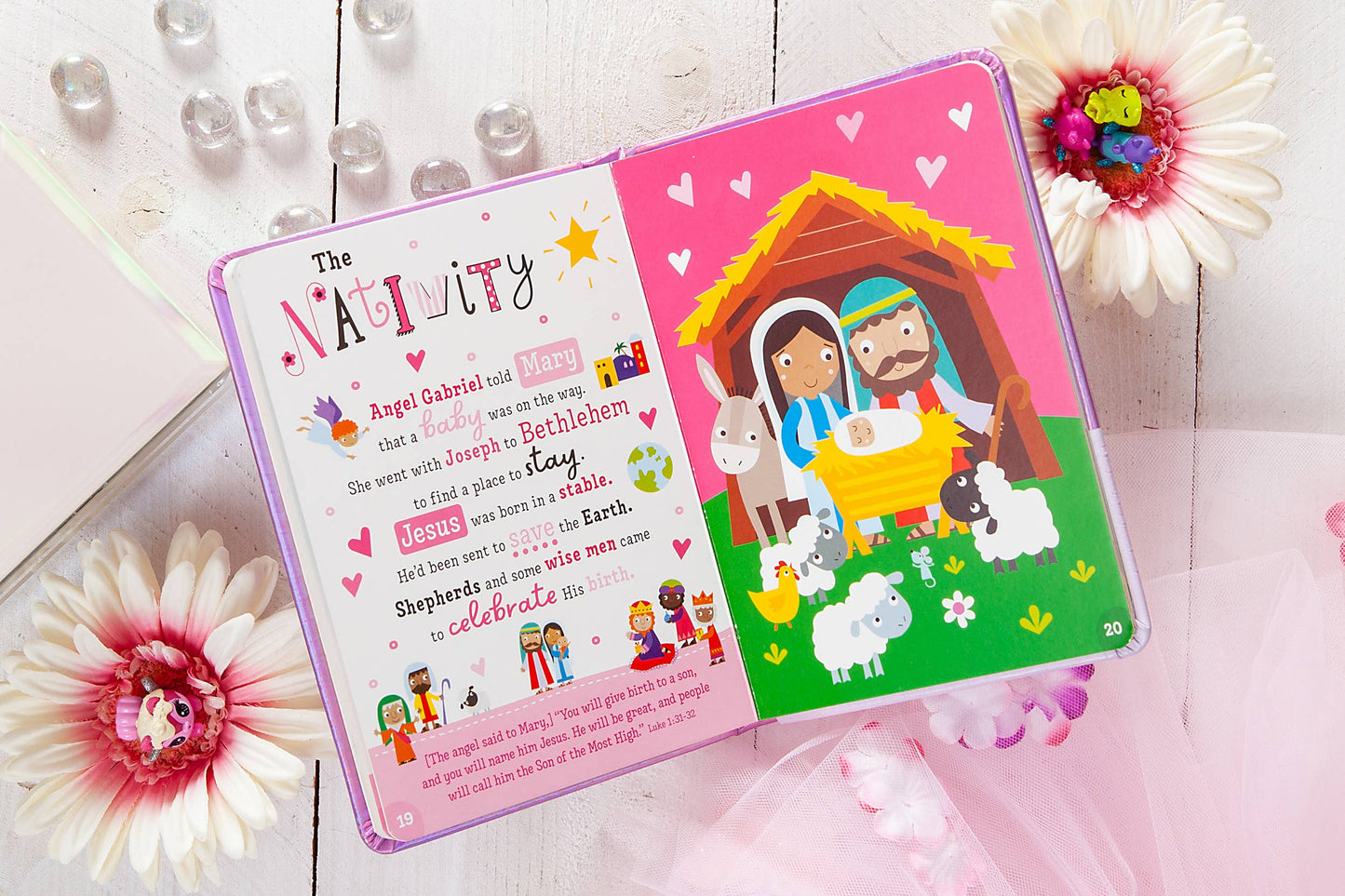 My Pretty Pink Bible (Girl's Bible, Stocking Stuffer Ideas)