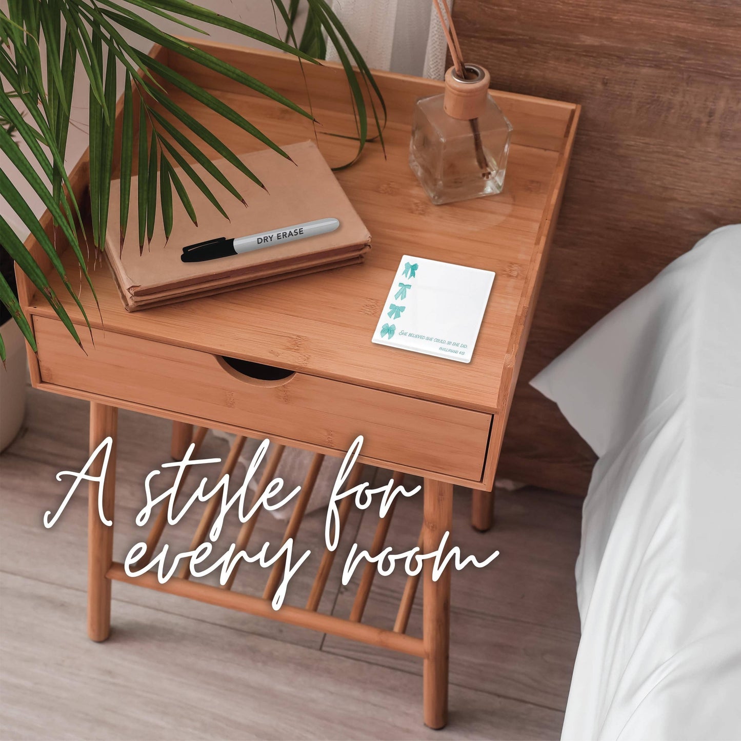 Stocking Stuffers,Blue Bows She Believed She Could Dry Erase