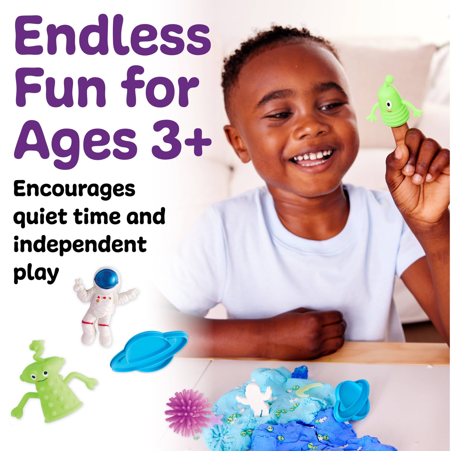 Sensory Pack Outer Space On the Go Play Set for Kids