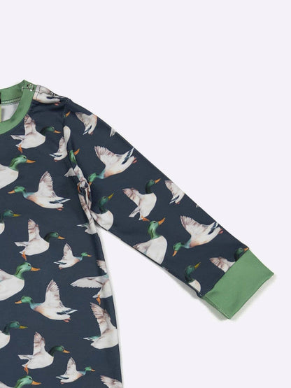 Navy Mallard Boy Romper