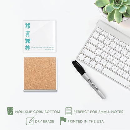 Stocking Stuffers,Blue Bows She Believed She Could Dry Erase