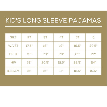 Kid's Candy Cane Cutie Long Sleeve Pajamas   Light Pink/Red/White   -Asst.