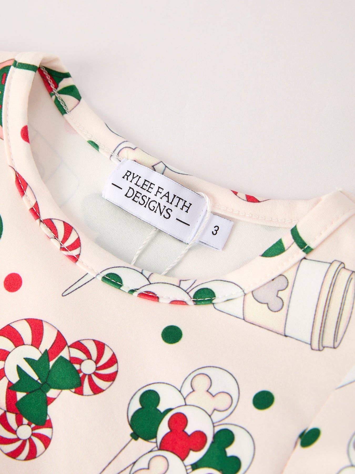 Merry Christmas Dress – Featuring Candy, Coffee, and Characters