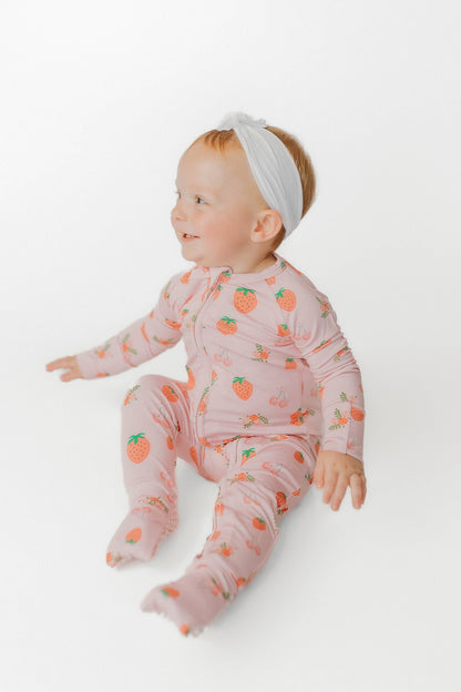 Berry Sweet Bamboo Onesie