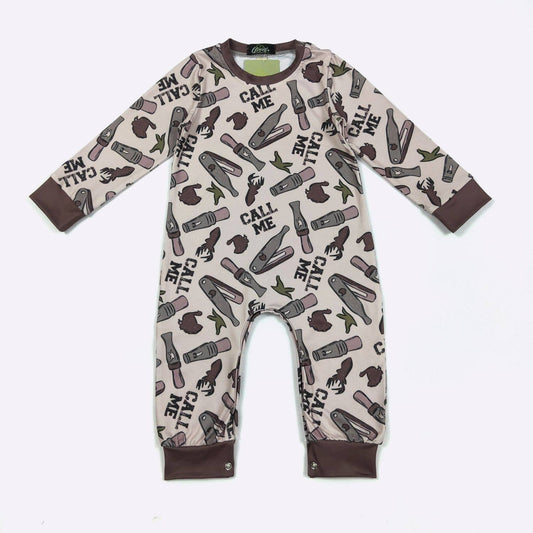 Call Me Boy Romper