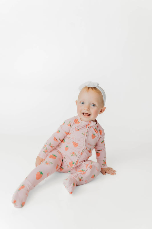 Berry Sweet Bamboo Onesie