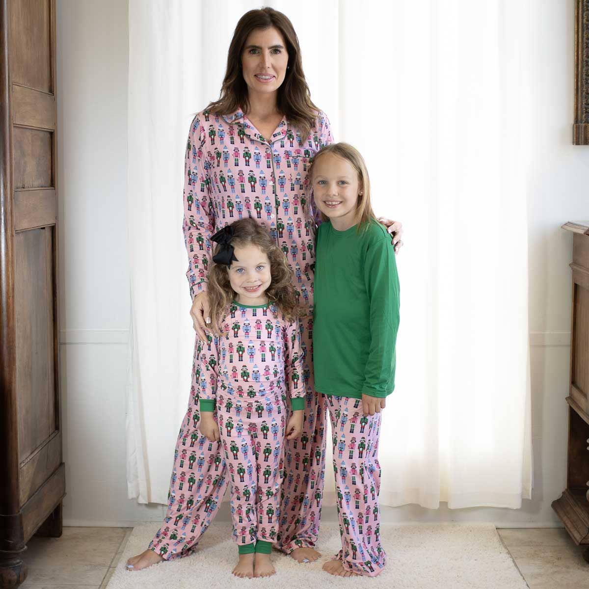 Girl's Nutcracker March Ruffle Sleep Pants   Light Pink/Multi   -Asst.