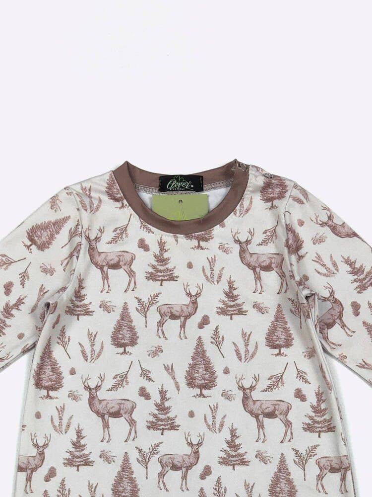 Fawn Deer Boy Romper