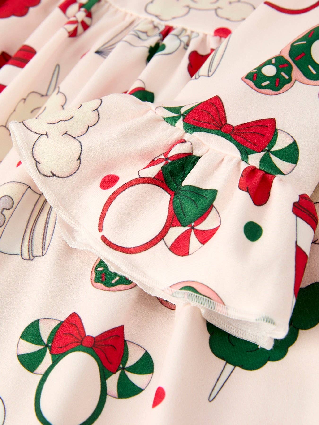 Merry Christmas Dress – Featuring Candy, Coffee, and Characters