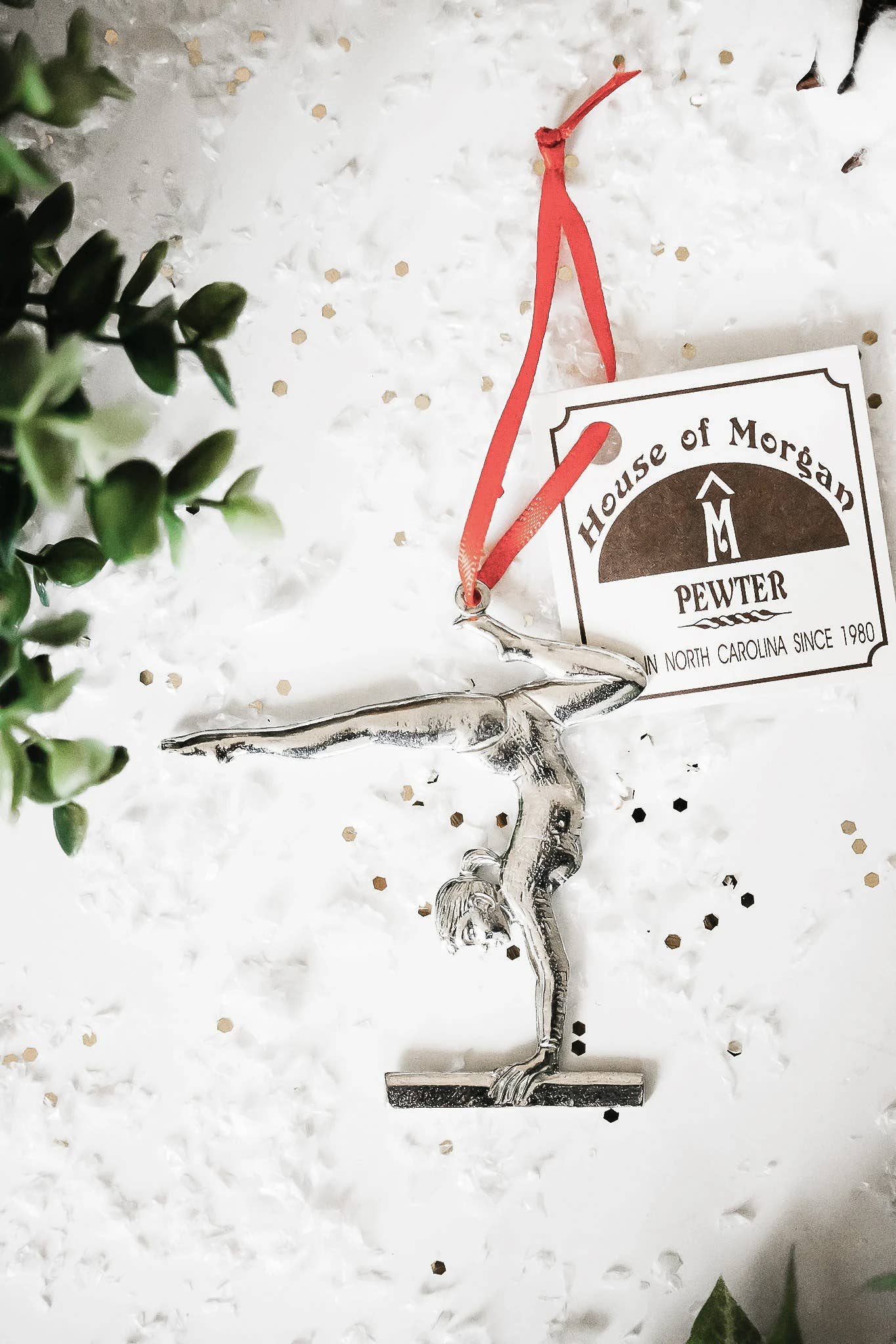 Handmade Sports Athlete Christmas Ornament - Gymnast