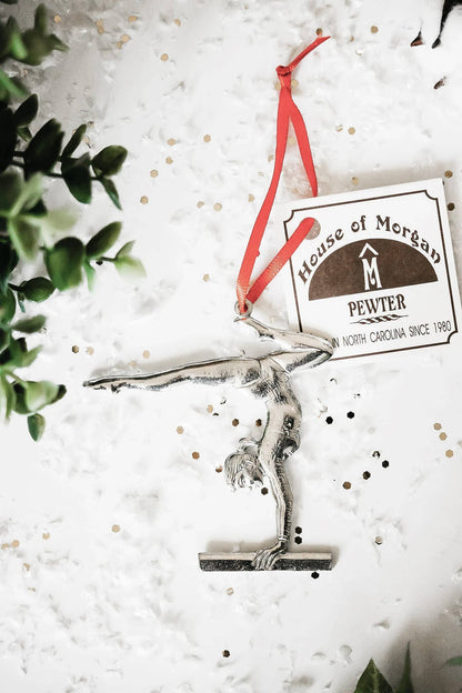Handmade Sports Athlete Christmas Ornament - Gymnast