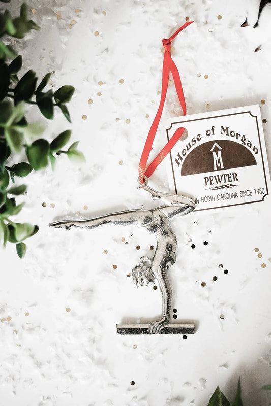 Handmade Sports Athlete Christmas Ornament - Gymnast