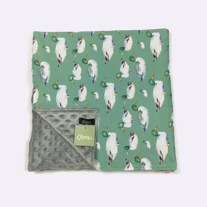 Green Mallard Blanket