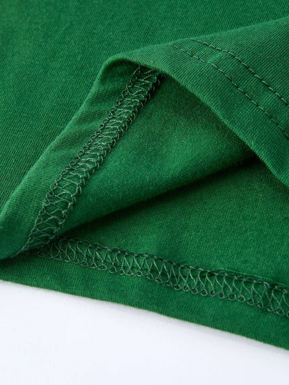 Boys St. Patrick’s Day Shamrock Puppy Smocked Plaid Set