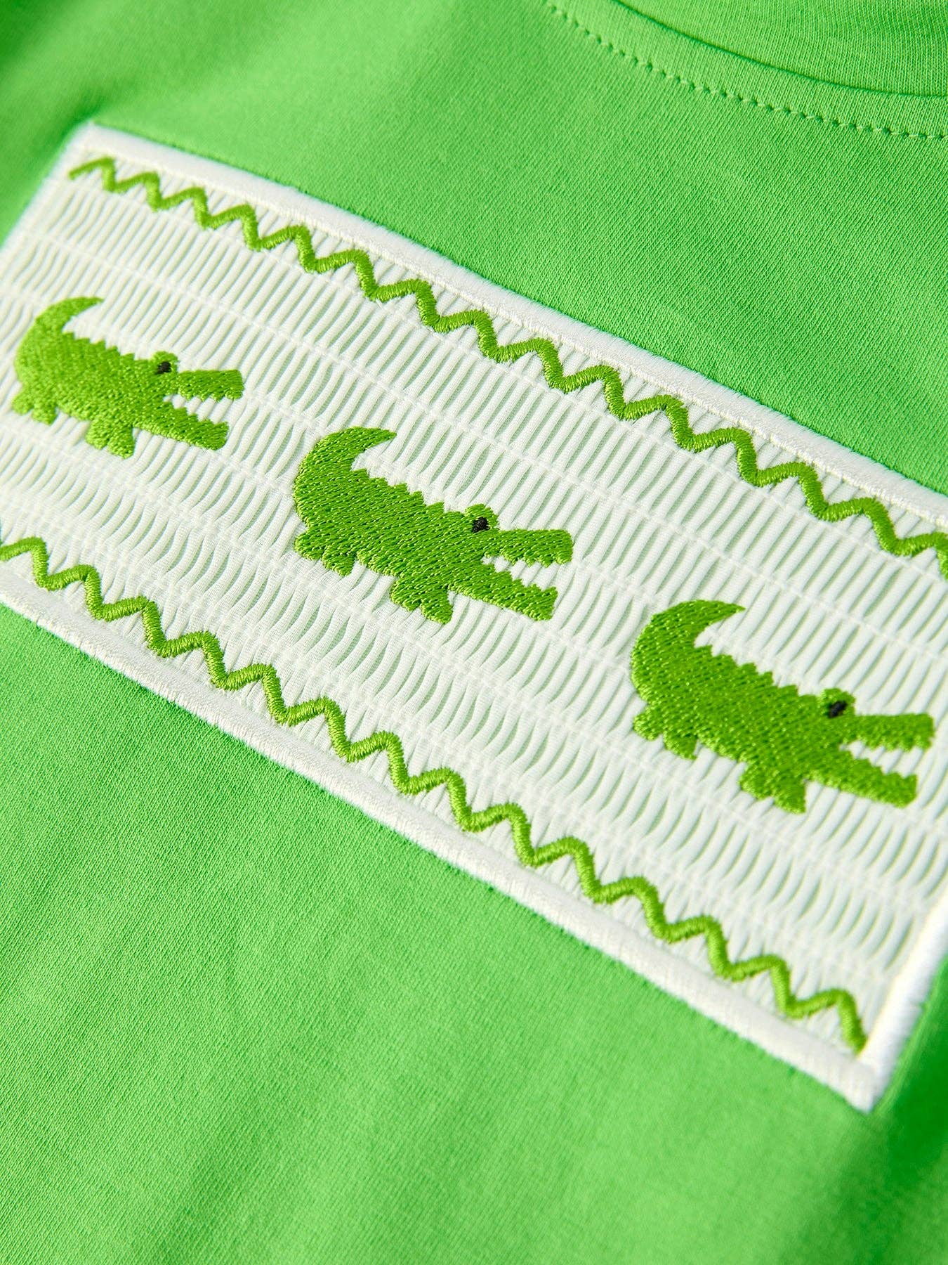 Toddler Boys Summer Crocodile Embroidered Plaid Shorts Set