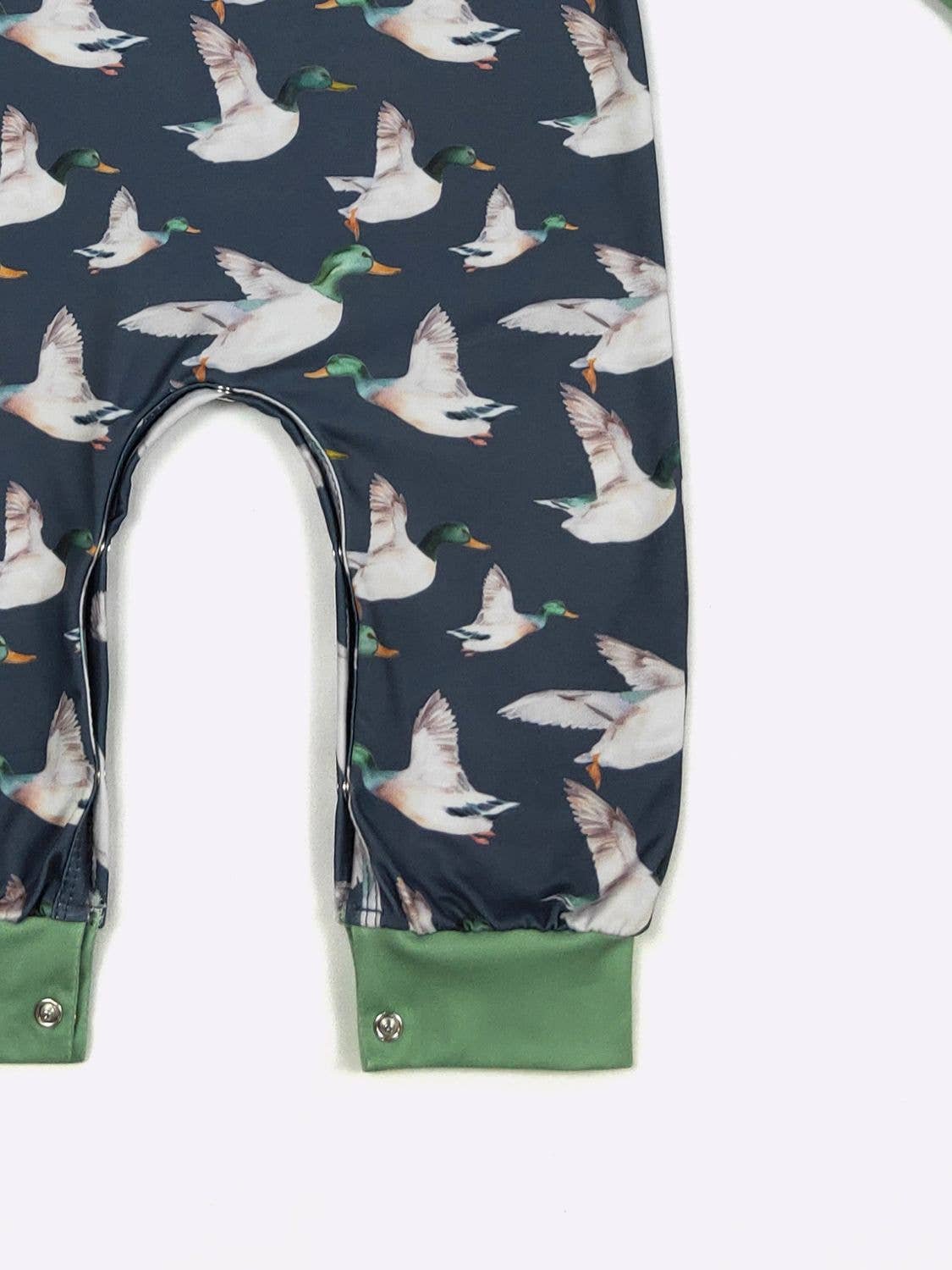 Navy Mallard Boy Romper