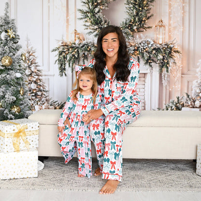 Belle Bows WIDE LEG ROMPER Xmas Bamboo Toddler Kid Clothing